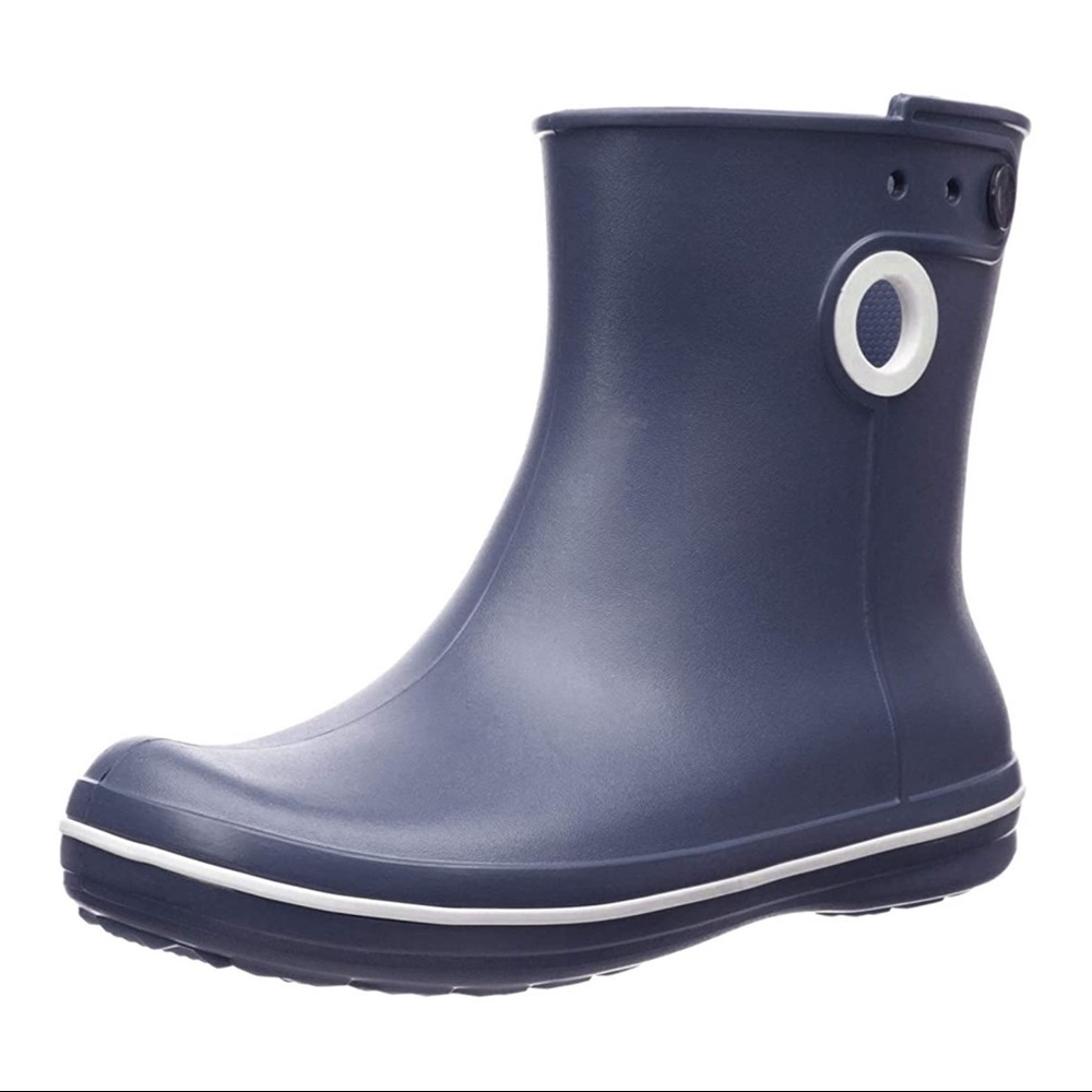 Crocs Jaunt Shorty Navy Blue Boots in Size 5